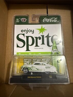 Coca-Cola Sprite 1949 Mercury Custom Die-Cast Car M2 Machines Chase